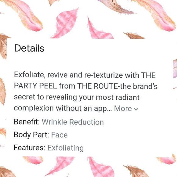 Face Mask from The Party Peel by The Route TRAVEL SIZE - Picture 5 of 7